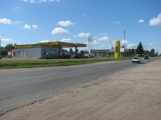 Схема заезда на полигон в Горяново 2